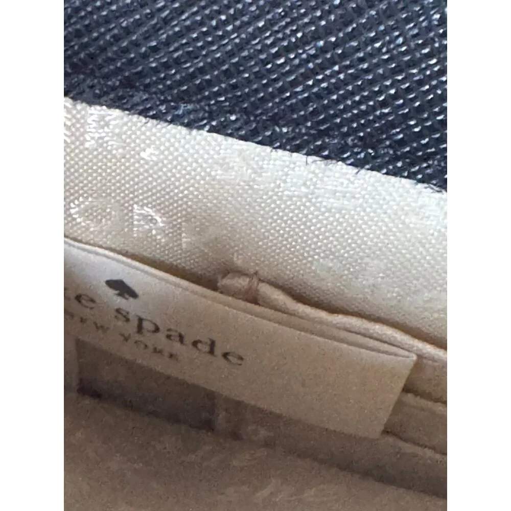 Kate Spade New York Lilac Street Dot Monday Black Polka Dot Envelope Crossbody B - Picture 6 of 6